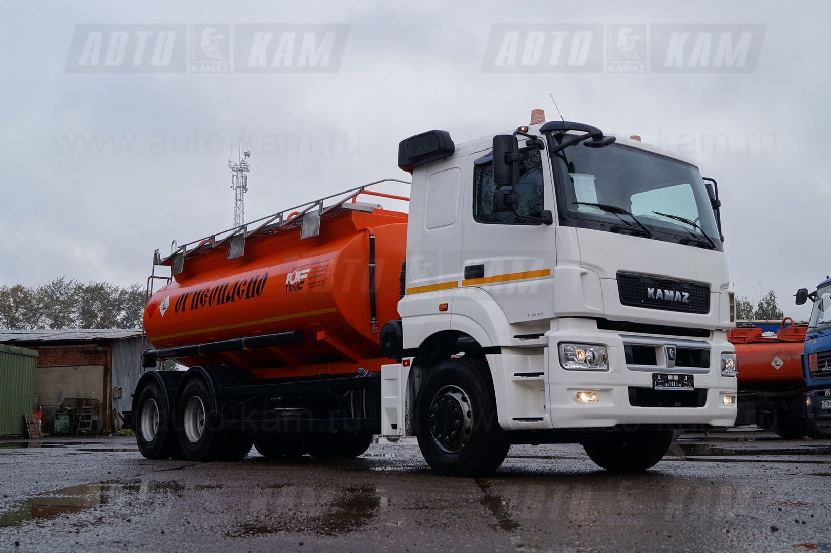 Купить новый Автотопливозаправщик KAMAZ 65207 АТЗ-15 по выгодной цене в  Москве